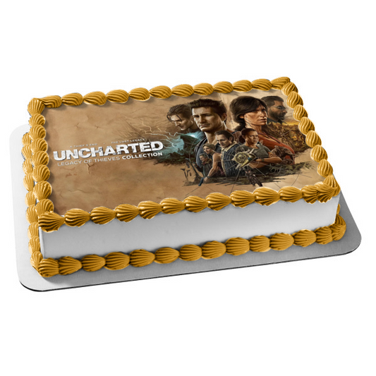 Uncharted: Colección Legacy of Thieves Nadine Chloe Imagen comestible para decoración para tarta ABPID55479 
