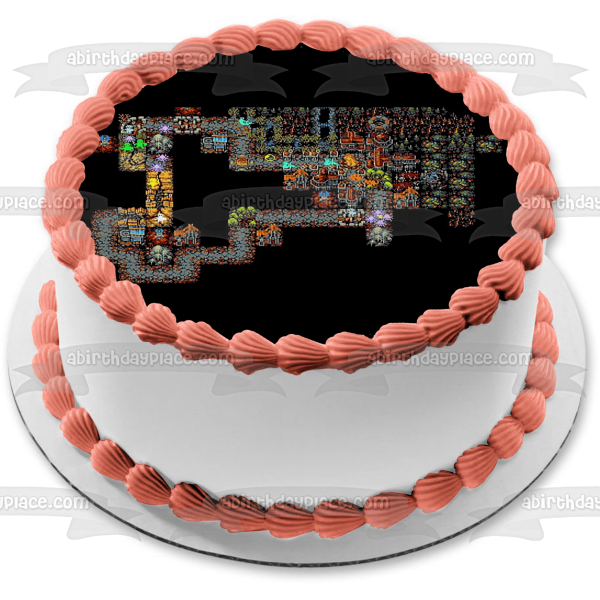 Loop Hero Game Scene Edible Cake Topper Image ABPID55434