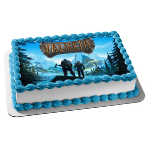 Valheim Odin Edible Cake Topper Image ABPID55438