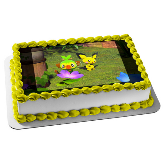 Pokemon Snap Assorted Pokemon Edible Cake Topper Image ABPID55439