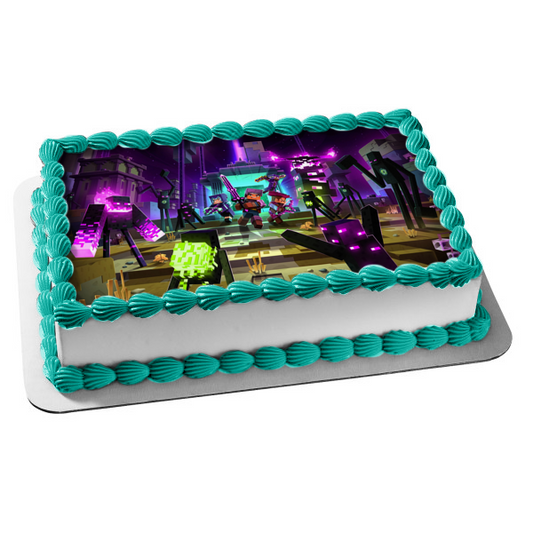 Minecraft Dungeons Valerie Edible Cake Topper Image ABPID55489