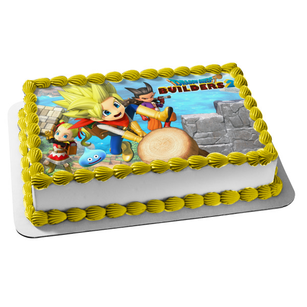 Dragon Quest Builders 2 Brainy Badboon Edible Cake Topper Image ABPID55444