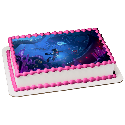 Subnautica: Below Zero Robin Ayou Edible Cake Topper Image ABPID55447