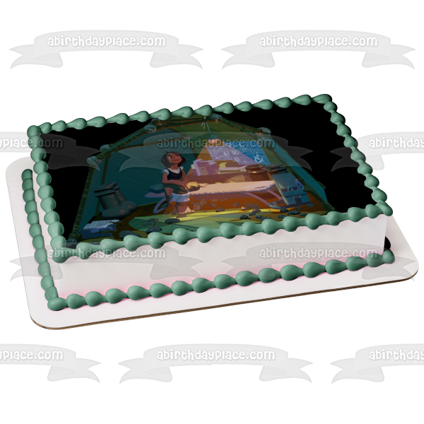 Stonefly Game Scene Edible Cake Topper Image ABPID55450