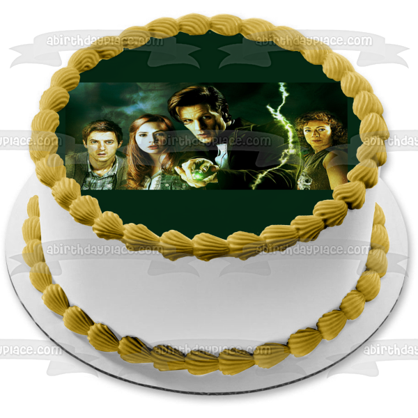 Doctor Who Let's Kill Hitler Series 6 Amy Edible Cake Topper Image ABPID08372