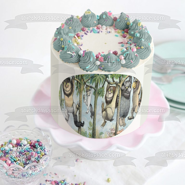 Where the Wild Things Are Max Monsters Edible Cake Topper Image ABPID08385