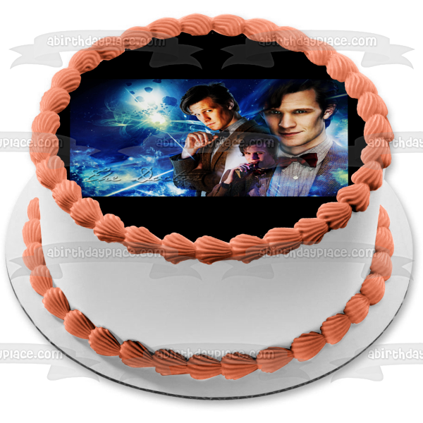 Doctor Who Eleventh Doctor Edible Cake Topper Image ABPID08531