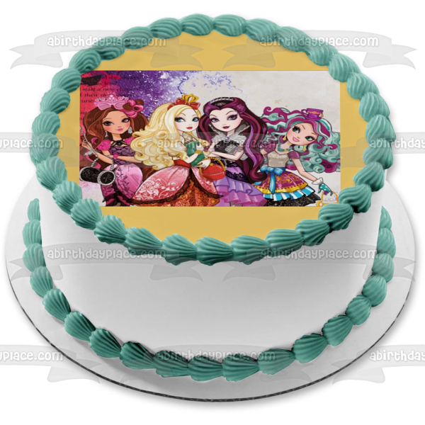 Monster High Clawdeen Wolf Lagoona Blue Draculaura Edible Cake Topper Image ABPID09001
