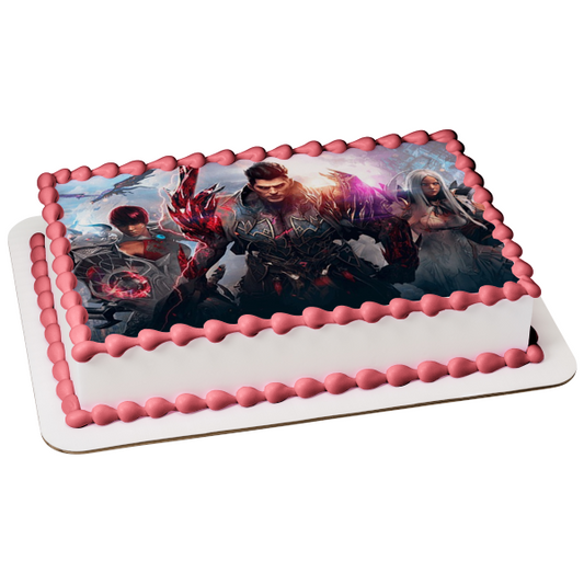 Imagen comestible para decoración de tarta con personajes variados del Arca Perdida ABPID55538 