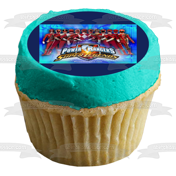Power Rangers Super Legends Edible Cake Topper Image ABPID09153