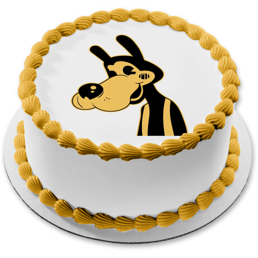 Boris the Wolf Edible Cake Topper Image ABPID09733