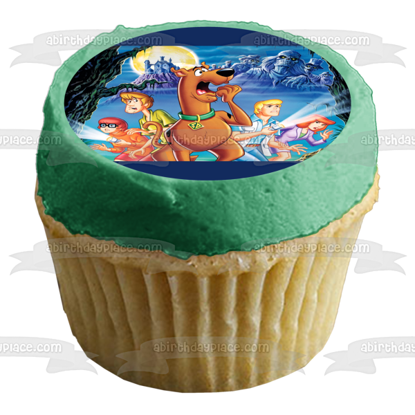 Scooby-Doo American Animated Television Series Edible Cake Topper Image ABPID09184