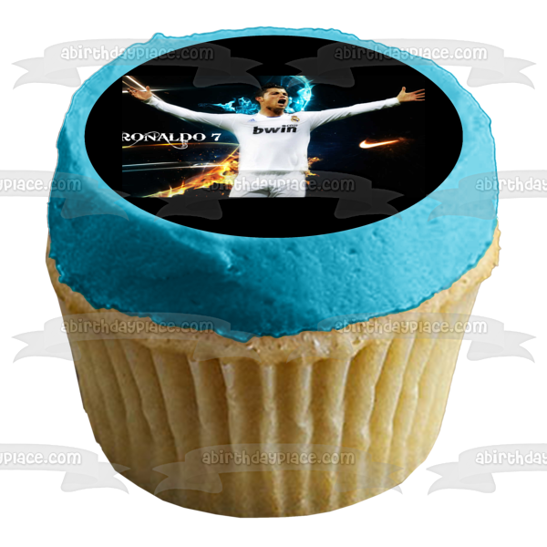 Cristiano Ronaldo Cupcake Toppers – Edible Cake Toppers