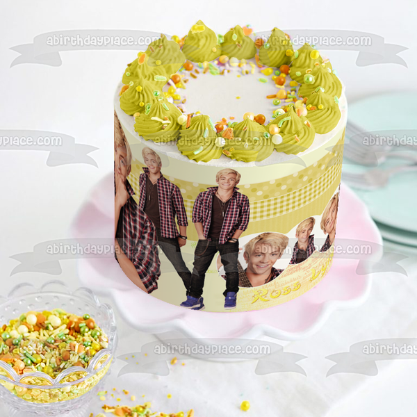 Disney Austin & Ally Ross Lynch Edible Cake Topper Image ABPID09243