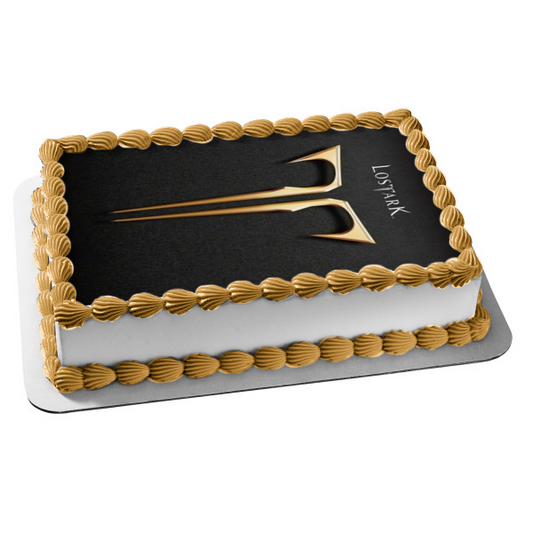 Imagen comestible para decoración de tarta con el logotipo del juego Lost Ark ABPID55564 