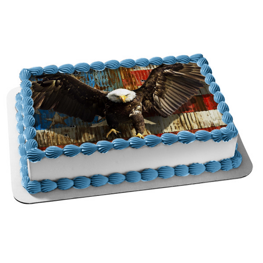 Peacemaker's Sidekick Eagly Edible Cake Topper Image ABPID55566