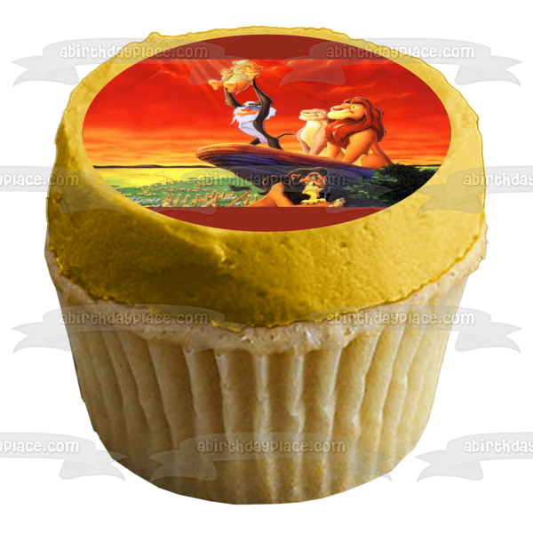 Disney The Lion King Simba Presented Edible Cake Topper Image ABPID09263