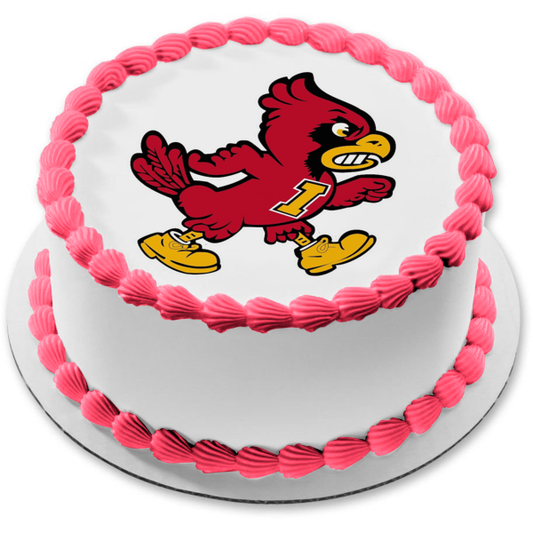 Imagen comestible para tarta con logotipo de Iowa State Cyclones NCAA ABPID10334 