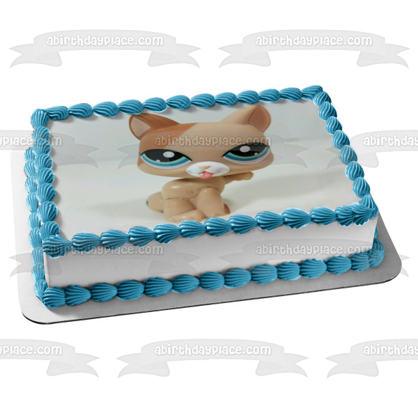 Littlest Pet Shop Kimberly Cat Edible Cake Topper Image ABPID10502