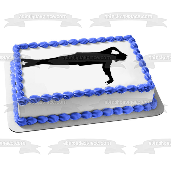 Michael Jackson King of Pop Dance Silhouette Edible Cake Topper Image ABPID10721