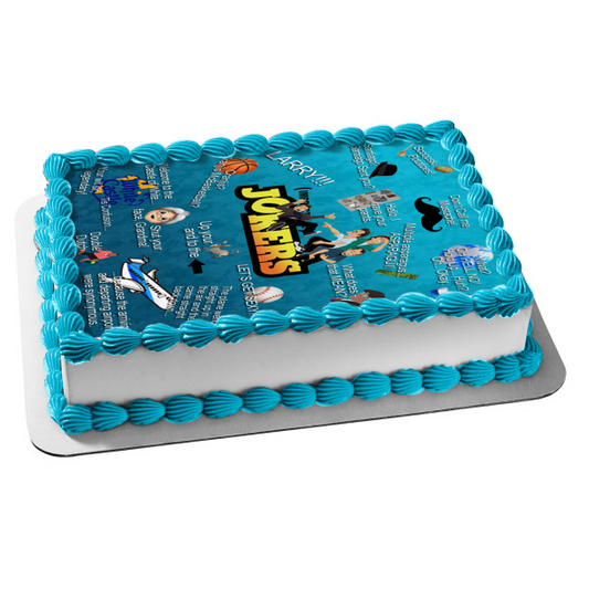 Impractical Jokers Joseph Sal James Brian Edible Cake Topper Image ABPID10729
