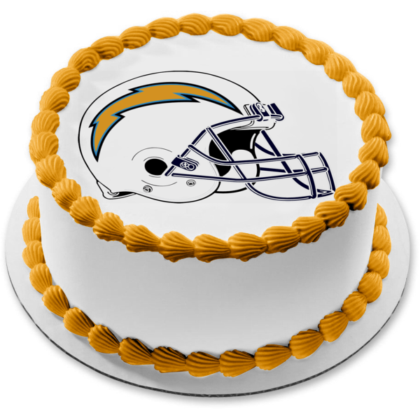 Dowagiac Chieftains Football Logo High School Varsity Edible Cake Topper Image ABPID10975