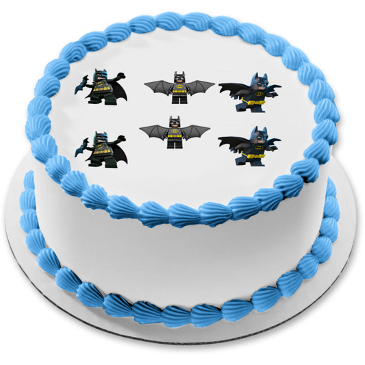 Figura decorativa comestible para tarta con poses variadas de Marvel LEGO Batman ABPID11332 