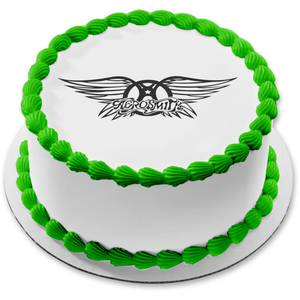 Aerosmith Logo Music Edible Cake Topper Image ABPID11174