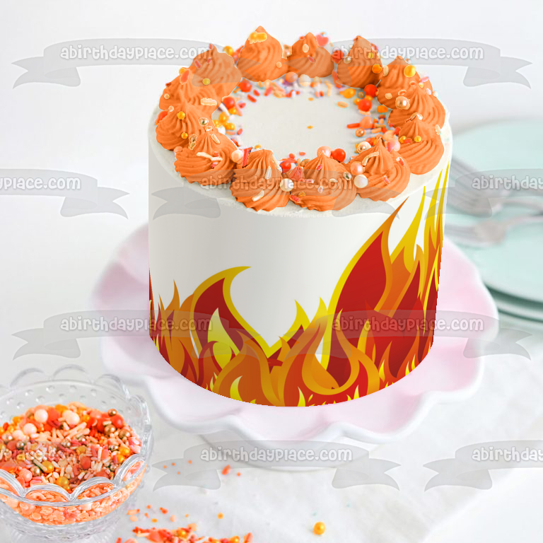 Online Cake Order - Fire Cake #411Hobbies – Michael Angelo's