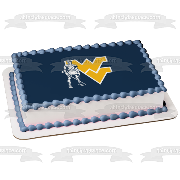 West Virginia State University Bees Edible Cake Topper Image ABPID1100 – A  Birthday Place
