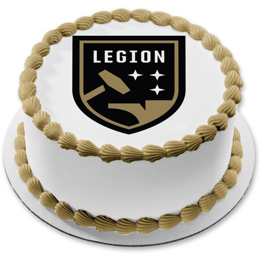Birmingham Legion FC American Professional Soccer Club Logo Edible Cake Topper Image ABPID55623