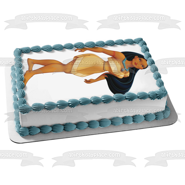 Disney Pocahontas Edible Cake Topper Image ABPID11514