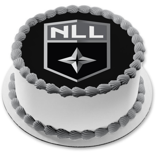 Imagen comestible para tarta con el logotipo de la Liga Nacional de Lacrosse de Nll ABPID55663 