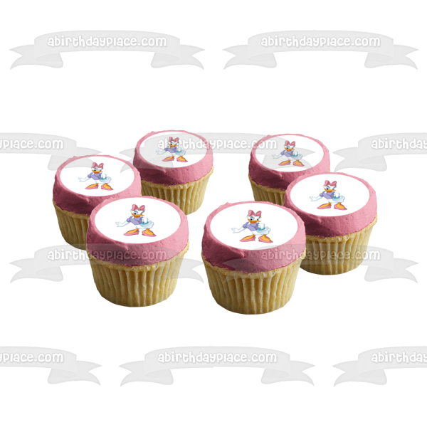 Disney Daisy Duck Edible Cake Topper Image ABPID11542