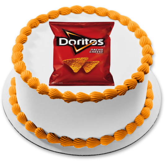 Adorno comestible para tarta con bolsa de Doritos Imagen ABPID11551 