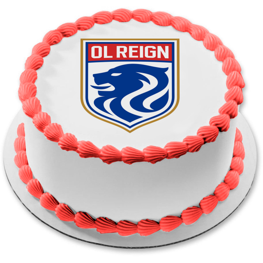 Ol Reign Seattle FC Logo Edible Cake Topper Image ABPID55675