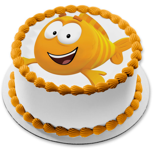 Bubble Guppies Mr. Grouper Edible Cake Topper Image ABPID12103