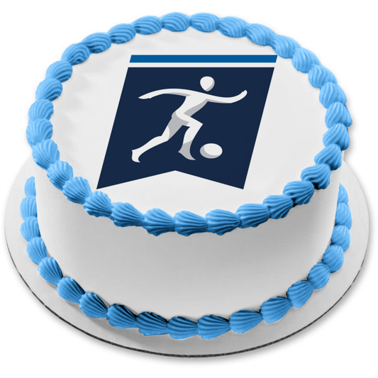 NCAA Men's Soccer Logo Edible Cake Topper Image ABPID55826