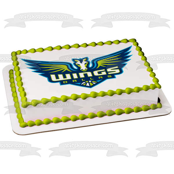 Wnba Dallas Wings Logo Edible Cake Topper Image ABPID55936