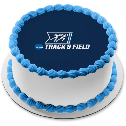 Imagen comestible para tarta con logotipo de pista y campo de la NCAA ABPID55846 