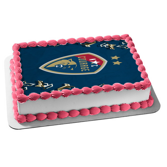 Nwsl North Carolina Courage Team Logo Edible Cake Topper Image ABPID55855