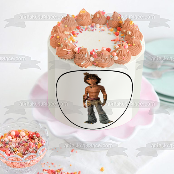 The Croods Guy Edible Cake Topper Image ABPID11899