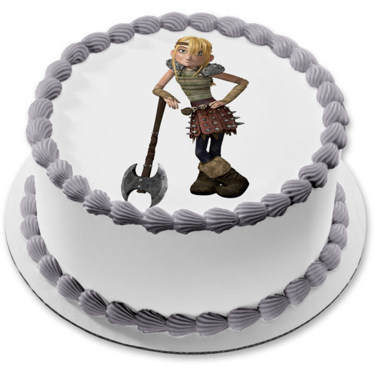How to Train Your Dragon Astrid Edible Cake Topper Image ABPID12152