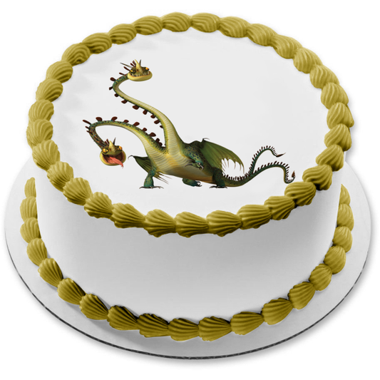 Imagen de decoración comestible para tarta de Cómo entrenar a tu dragón vomitador y a la descendencia de Belch ABPID12154 