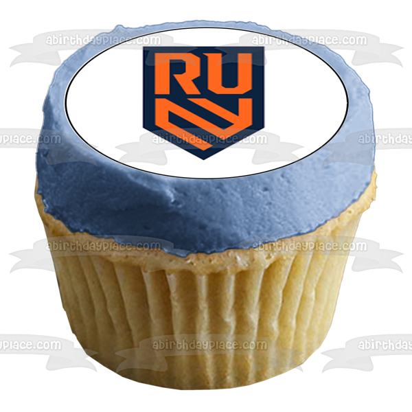 Ru Logo Edible Cupcake Topper Images ABPID56007