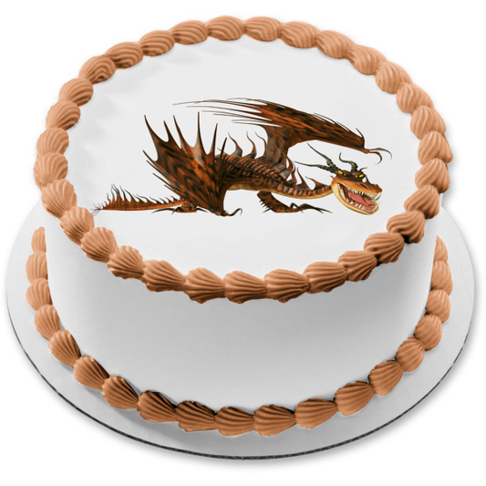 Imagen de decoración comestible para tarta de Cómo entrenar a tu dragón, Colmillo Garfio, ABPID12170 