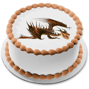 How to Train Your Dragon Hookfang Edible Cake Topper Image ABPID12170