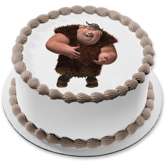 Imagen de decoración comestible para tarta de Cómo entrenar a tu dragón Patas de Pez ABPID12173 