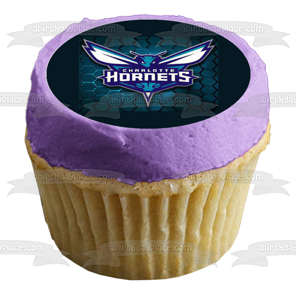 Hornets Cupcake Toppers – Hunter & Honey