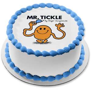 Mr. Men Mr. Tickle Hat Edible Cake Topper Image ABPID12221